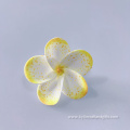 New Design Handmade Foam Plumeria Hair Pick